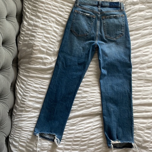 Abercrombie and fitch the ankle straight ultra high rise size 26/2 - Picture 2 of 4